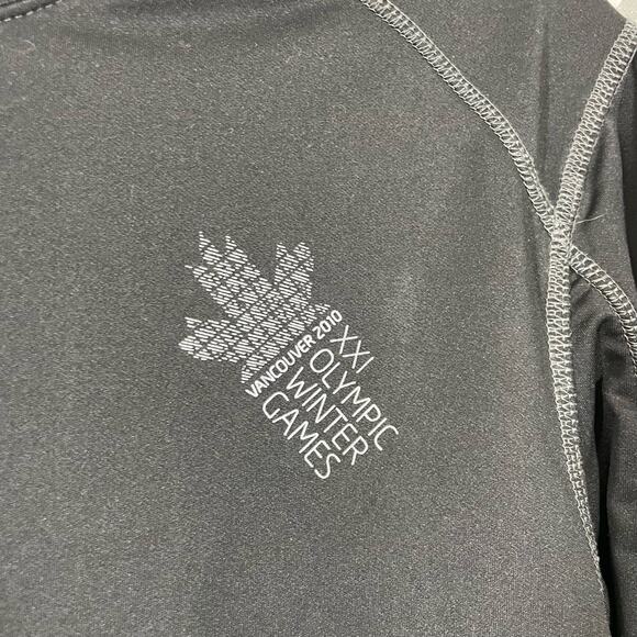 Vancouver Olympics 2010 Hudsons Bay Co Men’s Black Long Sleeve Tee - Size Medium - Picture 3 of 8